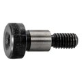 Midwest Fastener Shoulder Screw, M1 Thr Sz, 11mm Thr Lg, Steel, 5 PK 930727